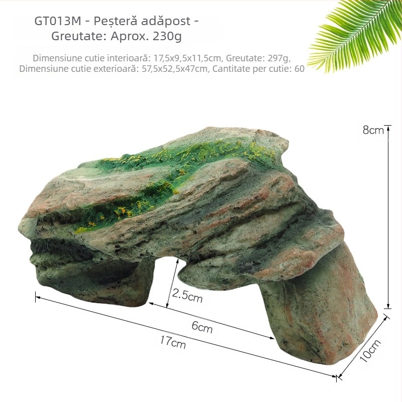 Reptile animale de companie ascunzătoare șarpe Gecko șopârlă păianjen peșteră simulată stâncă amenajare peisagistică reptile năpârlire cutie de reproducere copac gaură terasă la soare