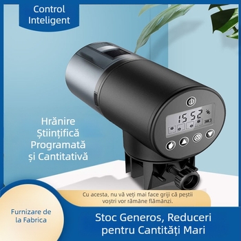 Furnizare din fabrică, temporizare pentru hrănirea peștilor, hrănire științifică cantitativă, alimentator inteligent cu control al peștilor, en-gros