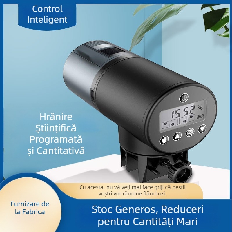 Furnizare din fabrică, temporizare pentru hrănirea peștilor, hrănire științifică cantitativă, alimentator inteligent cu control al peștilor, en-gros