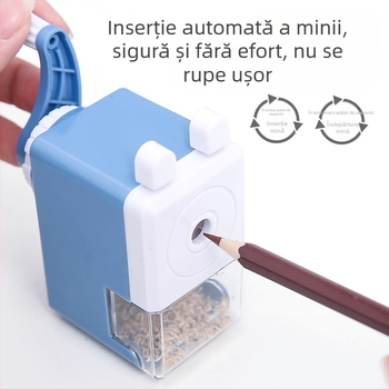 Ascuțitoare de creioane, Ascuțitoare de creioane, Ascuțitoare automată de creioane, Ascuțitoare de creioane portabilă simplă, Ascuțitoare de creioane pentru studenți, Vânzare cu ridicata la fața locului