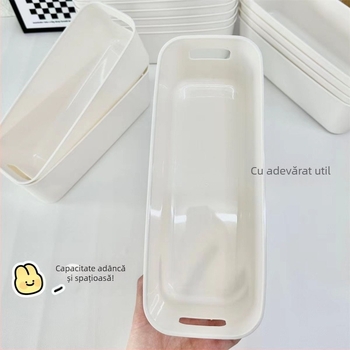 Cutie de depozitare dreptunghiulară, cutie de depozitare multifuncțională japoneză, cutie de depozitare din plastic, sertar, cutie de depozitare, cutie de organizare