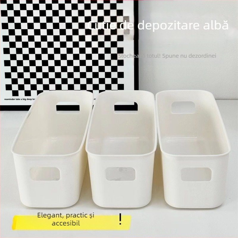 Cutie de depozitare dreptunghiulară, cutie de depozitare multifuncțională japoneză, cutie de depozitare din plastic, sertar, cutie de depozitare, cutie de organizare
