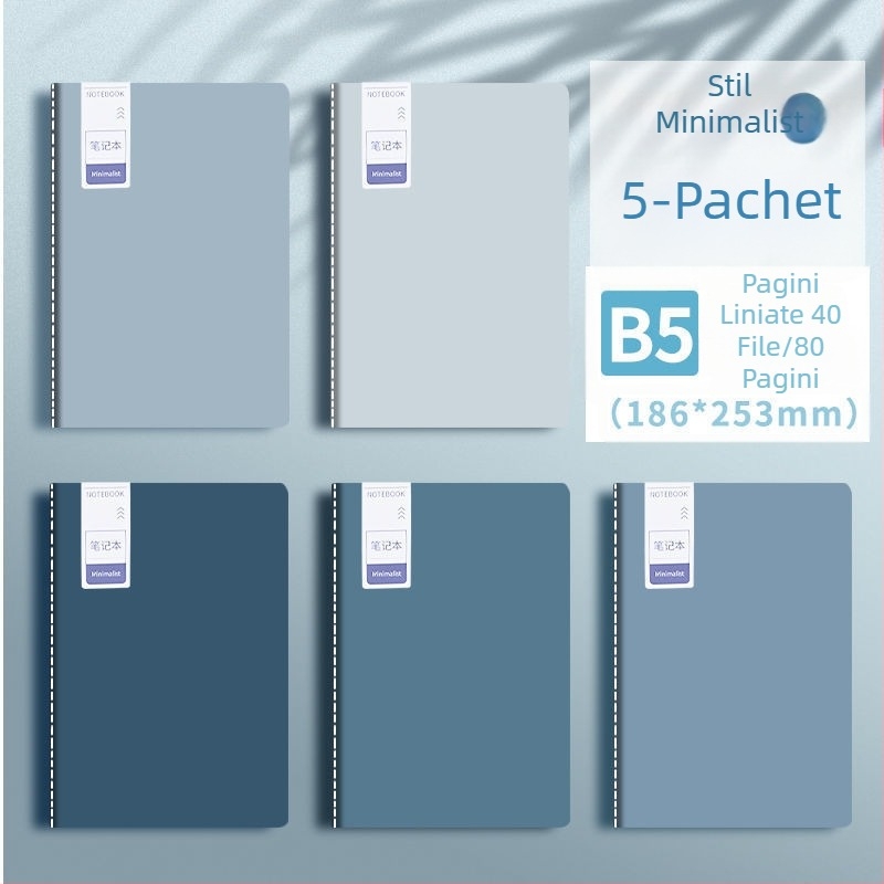 Caiet simplu, en-gros, copie soft, caiet ieftin, de mare valoare, A5, caiet de exerciții, jurnal B5, A4, caiet de hârtie cu schițe