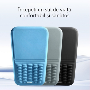 Pernă de mouse cu spumă cu memorie, moale, cu revenire lentă, cu senzație de piele, simplu, pentru birou, pad din silicon pentru încheietura mâinii