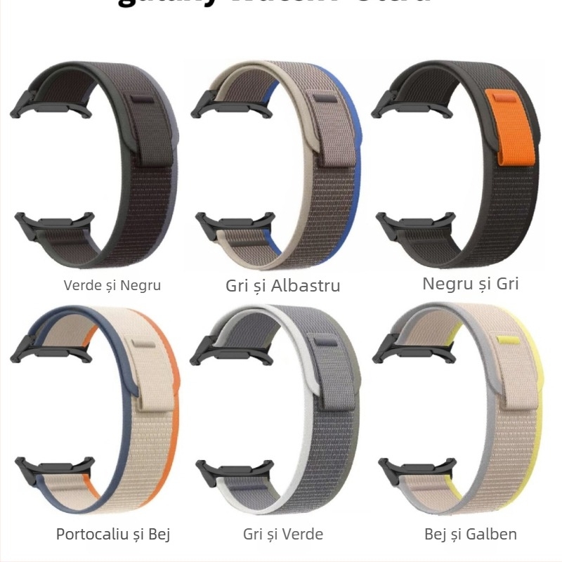 Pentru Samsung Galaxy Watch 7 Ultra cu curea sport Double Tail Trail Loop