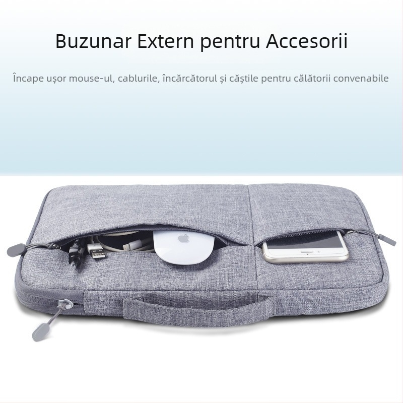 Geantă interioară pentru laptop, pentru MacBook, Apple Pro, Huawei, 1345,6 inci, Asus Air, pentru femeie și bărbat
