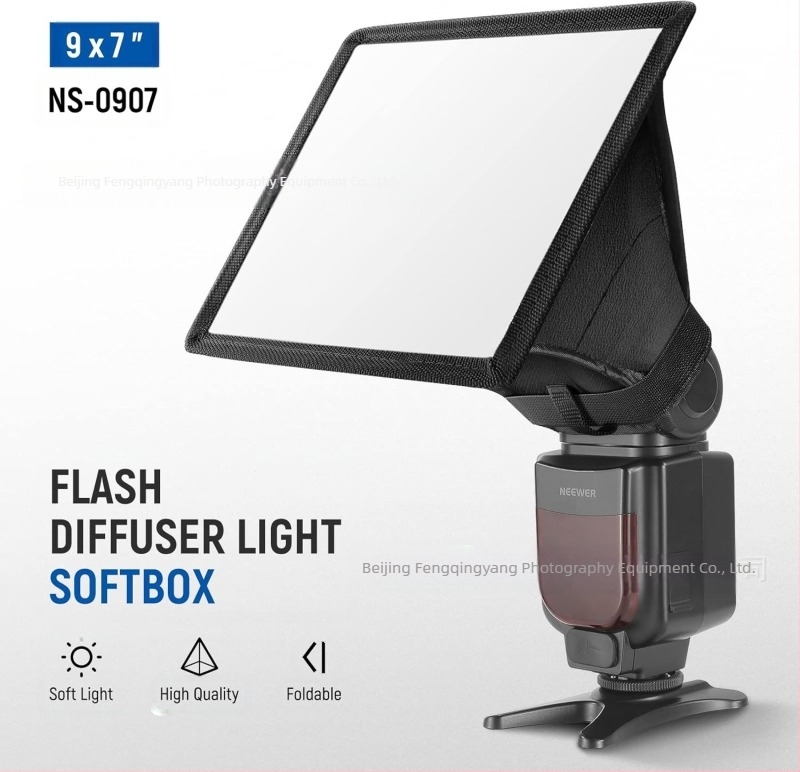 Capac mic cu lumină moale pentru bliț superior, mai nou, pentru cameră SLR, micro, cupolă externă unică, 15 x 12,5 cm