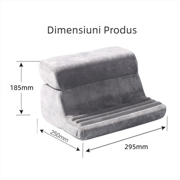 Pernă 2 în 1 cu 90% reducere, suport pentru telefon, pernă multi-unghi, pernă pentru citit, pernă populară pentru iPad și tabletă, Stacked CrossBorder