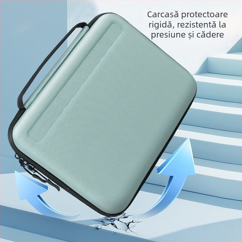 Husă de protecție pentru iPad Computer, 12,9 inch, 10,8 inch, geantă de căptușeală, geantă multifuncțională pentru cabluri de date, geantă de depozitare