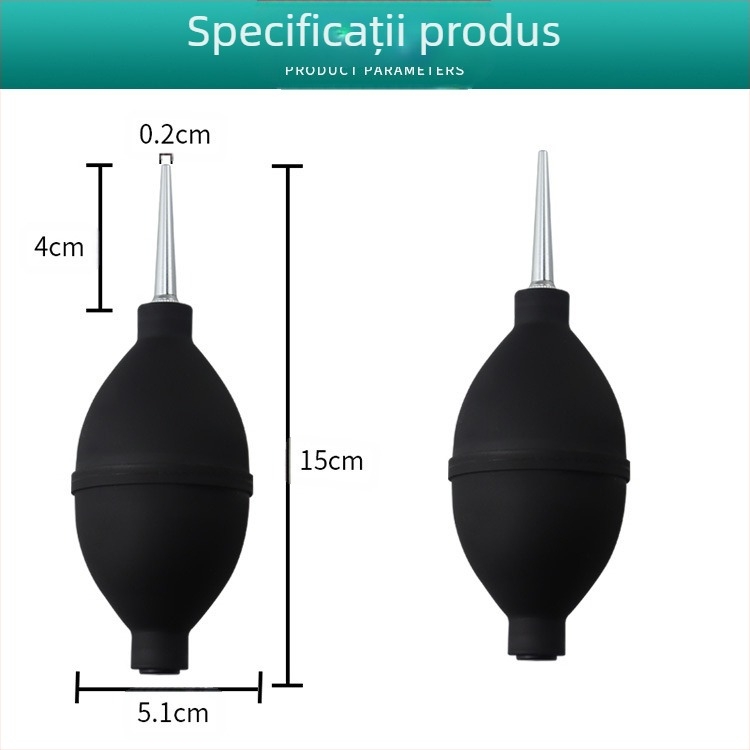 Plante de grădină cărnoase suflare balon cameră lentilă curățare aer suflare instrument gene uscător de păr aspirator digital suflare