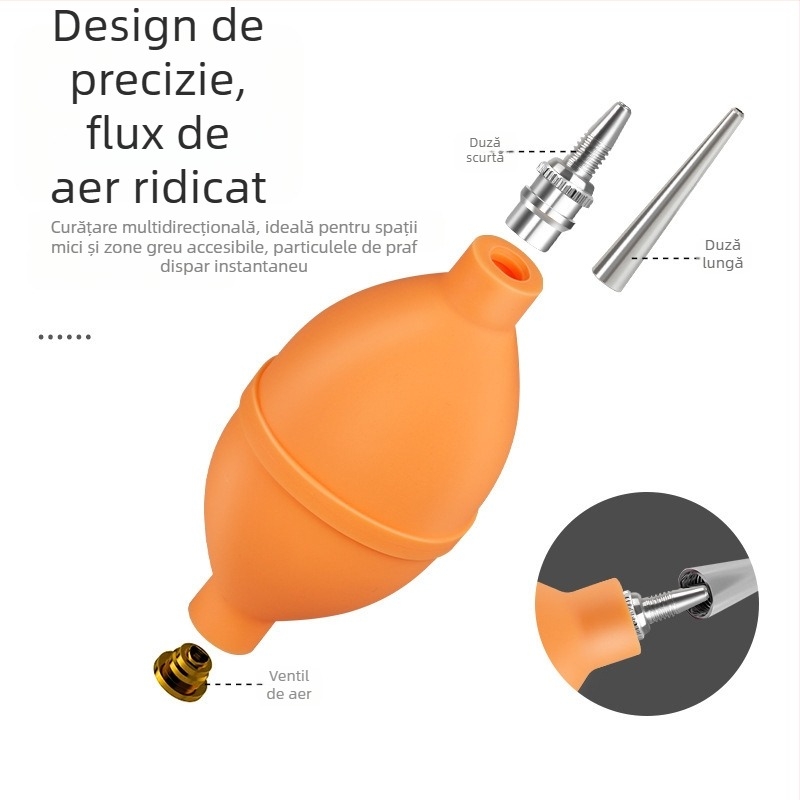 Plante de grădină cărnoase suflare balon cameră lentilă curățare aer suflare instrument gene uscător de păr aspirator digital suflare