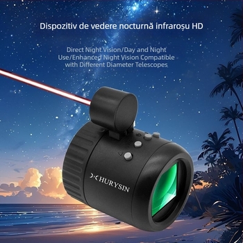 Telescop monocular cu infraroșu de înaltă definiție, ocular electronic pentru observarea păsărilor, telescop monocular astronomic, pescuit nocturn, ocular nocturn, ocular cu infraroșu de înaltă definiție
