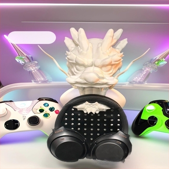 Suport pentru mâner de joc Yuan 66, ornamente pentru desktop, pandantiv pentru căști, imprimare 3D, robinet, depozitare pentru computer