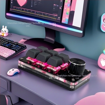 Tastatură USB personalizată de birou cu 6 taste, taste rapide PS, copiere și lipire, control volum computer, pictură, e-sports osu
