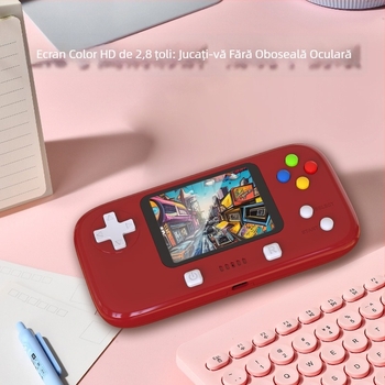 Consolă de jocuri portabilă pentru producător, consolă de jocuri Tetris pentru copii, 400 în 1, mini consolă portabilă retro nostalgică, transfrontalieră