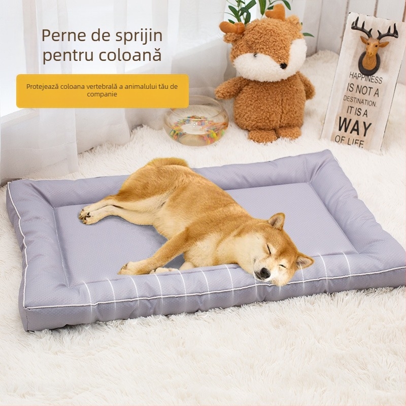 Covoraș mare impermeabil, canină mare, covoraș rezistent la umiditate, canină pentru pisici, covoraș de dormit de vară pentru animale de companie, covoraș Oxford din pânză pentru câini