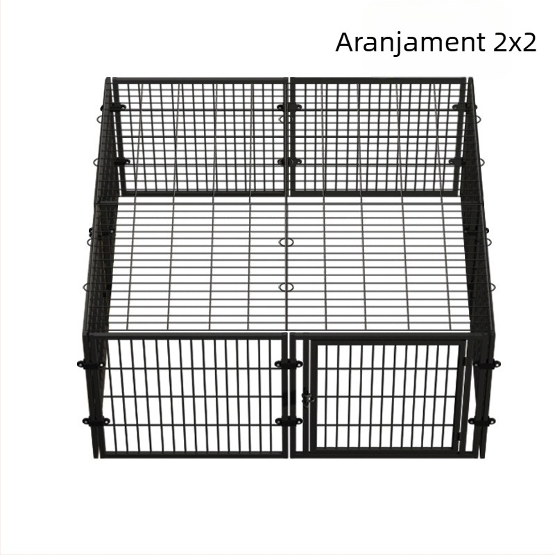 Export cu cataramă superioară pentru câini, gard interior anti-efracție, gard pentru câini, cușcă pentru câini de pluș, ușă pentru câini, cușcă pentru câini