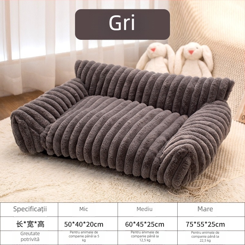 Cuib de pisică popular transfrontalier, canapea de iarnă, cuib de iepure, plush, îngroșat, cald, cuib de animale de companie, canisă, covoraș pentru câini, consumabile pentru animale de companie