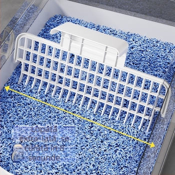 Litiera pentru pisici, semi-închisă, rezistentă la miros, extra-mare, pentru toaletă, pentru pisici, articole pentru animale de companie, anti-stropire, extra-mare, transfrontalieră