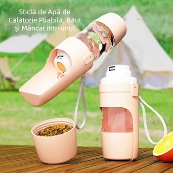 Câine apă alimentator Pet în aer liber plimbări cupa portabil câine fierbător plimbări câine sticla de apă alimentator câini provizii