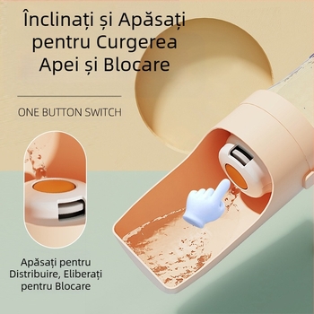 Câine apă alimentator Pet în aer liber plimbări cupa portabil câine fierbător plimbări câine sticla de apă alimentator câini provizii