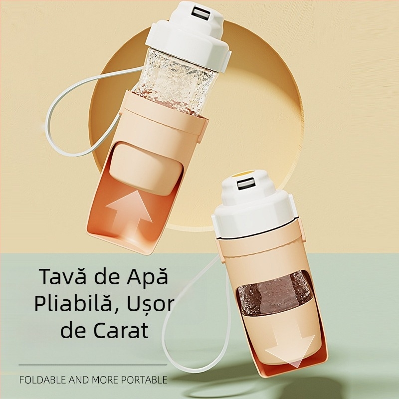 Câine apă alimentator Pet în aer liber plimbări cupa portabil câine fierbător plimbări câine sticla de apă alimentator câini provizii