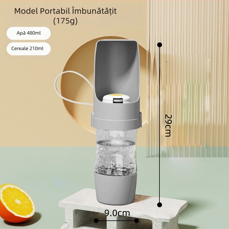 Câine apă alimentator Pet în aer liber plimbări cupa portabil câine fierbător plimbări câine sticla de apă alimentator câini provizii