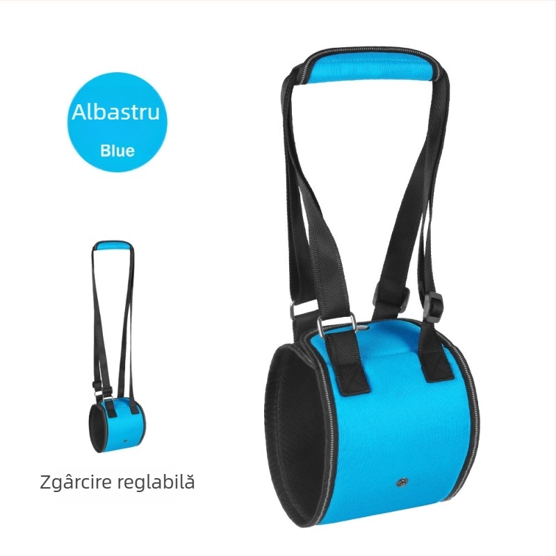 Exclusiv transfrontalier pentru câini, frânghie de tracțiune, câini cu dizabilități, câini vârstnici, curea de piept auxiliară pentru ridicarea curei de piept pentru animale de companie, en-gros