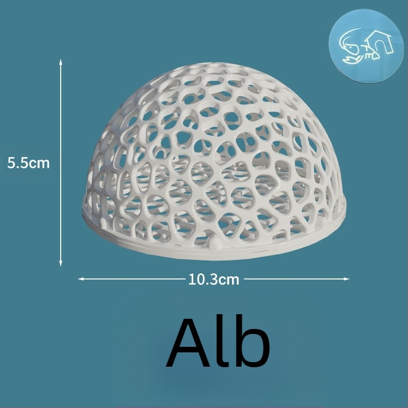 Adăpost pentru pești mici, cu emisferă, adăpost pentru creveți, coajă neagră, adăpost din plastic pentru pești și creveți, cristal, pentru reproducerea acvariului, adăpost peisagistic