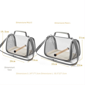 Papagal geantă pasăre geantă de ieșire porumbel șopârlă ieșire pasăre colivie mică Sun Xuan Feng geantă de transport pasăre geantă mici animale de companie consumabile