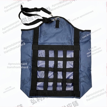 Sac mic de depozitare a fânului și buruienilor pentru cai, sac de paie rezistent la uzură din pânză Oxford, sac de fân, sac de paie pentru animale de companie