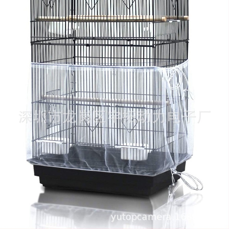 Plasă de hrănire pentru hamsteri, învelită în sturz, graur, ciocârlie, cușcă de plasă, hrană pentru animale de companie, tifon anti-împrăștiere