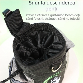 Geantă de dresaj pentru animale de companie, geantă profesională de dresaj pentru câini, geantă de mers pe jos, geantă de dresaj pentru câini, geantă portabilă pentru hrana câinilor, geantă de hrană pentru câini