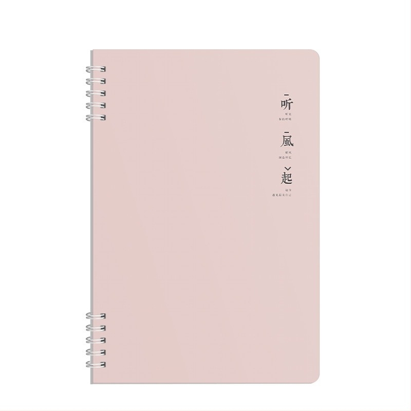 Morandi Color Coil Notebook B5, caiet spiralat cu linii orizontale, îngroșat, caiet pentru studenți, blocnotes, caiet de notițe de înaltă valoare