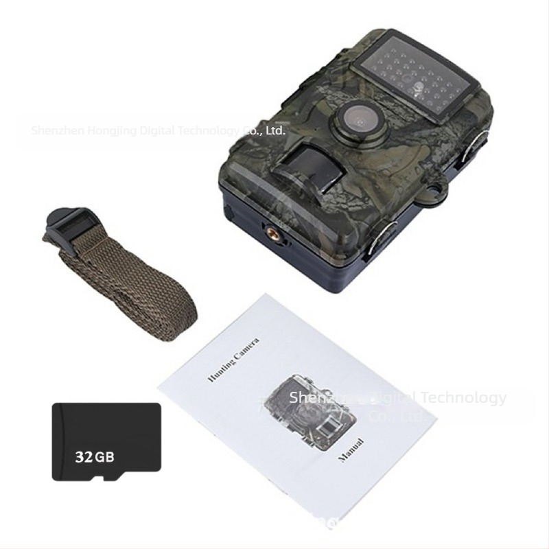 Cameră de vânătoare pentru pădure de livadă, viziune nocturnă în aer liber, de înaltă definiție, impermeabilă, pentru monitorizarea animalelor, cameră de vânătoare