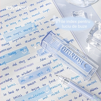 RosyPosy, autocolant creativ pentru indexul glazurii de buze, culoare înaltă, marker portabil pentru animale de companie, Post-it, autocolant, marker de notițe, autocolante