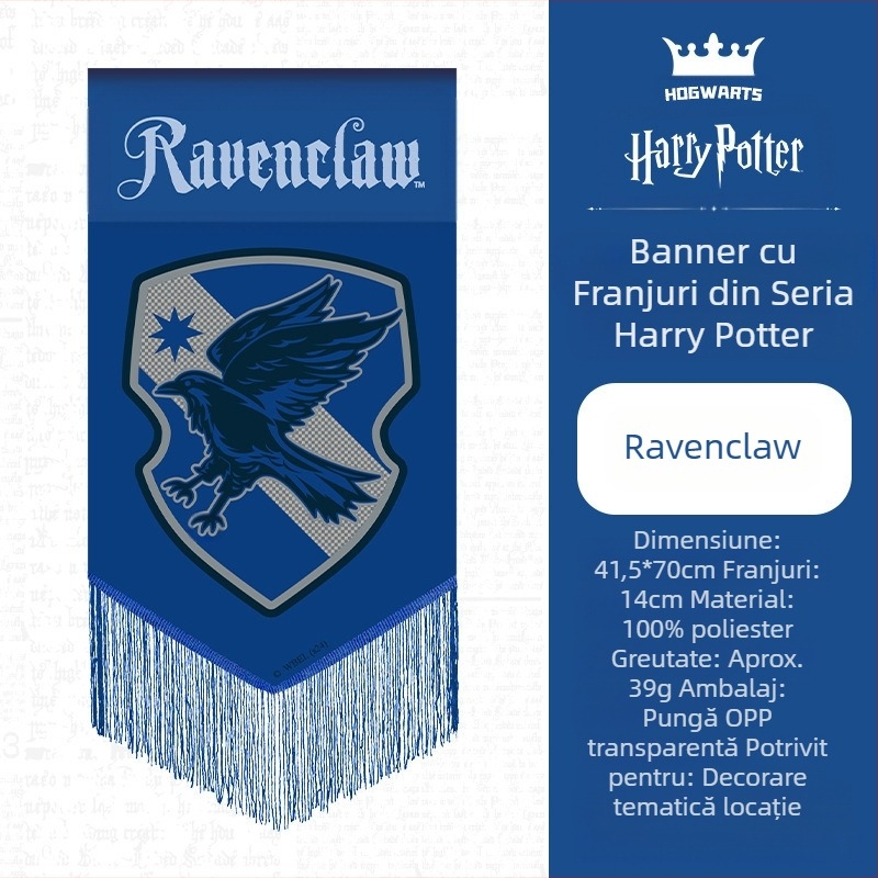 Harry Potter Series Flag Tassel Decoration Agățat Flag Ktv Temă Decorare Colorat Caracteristic Flag Agățat Flag Party Flag