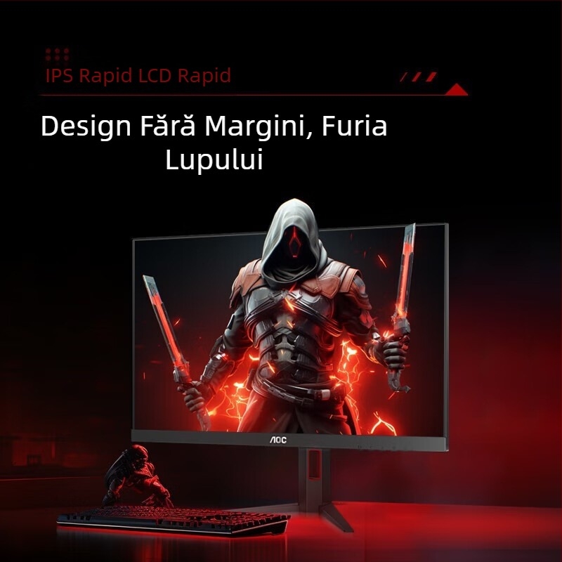 Ecran LCD pentru jocuri AOC e-sports 27G4, model mic, King Kong, 24/27 inch, IPS, 180Hz