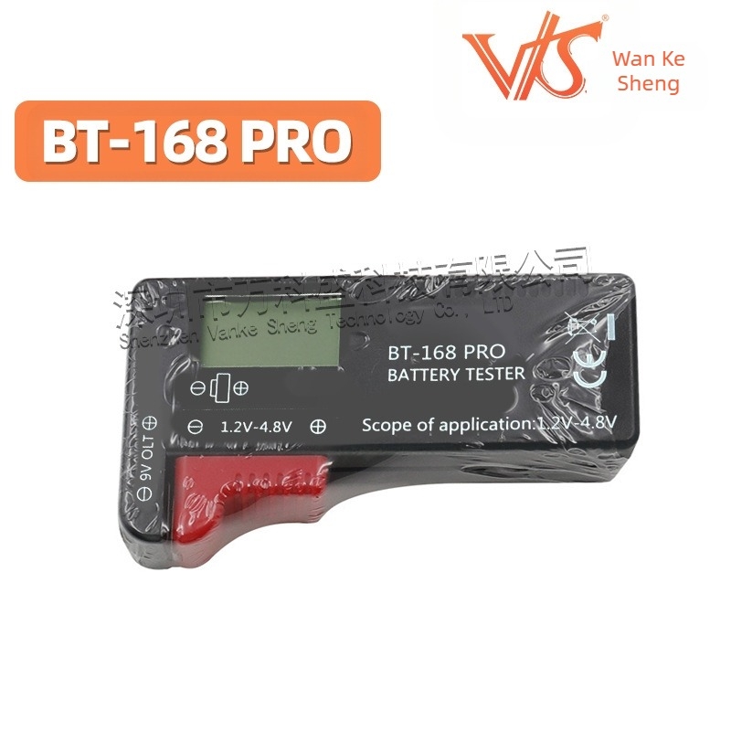 Tester de putere a bateriei cu afișaj digital de detectare a bateriei BT-168D, care poate măsura bateriile reîncărcabile nr. 5 și nr. 7