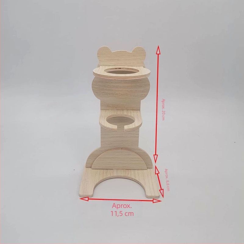 Suport vertical pentru sticlă de apă potabilă pentru hamster, sticlă de apă Golden Bear, fierbător cu bilă în vid, suport etanș pentru sticlă de apă potabilă