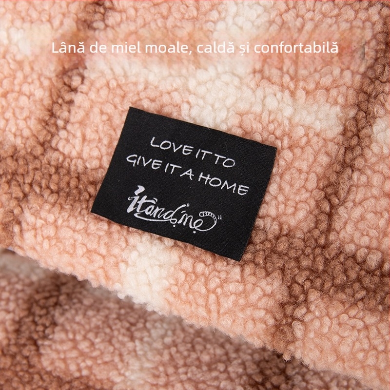 Covoraș pentru iepuri, cuib ventilat și respirabil, covoraș pentru iepuri, cobai, chinchilla, iepure pitic cu urechi căzute, cuib de iepuri transfrontalier