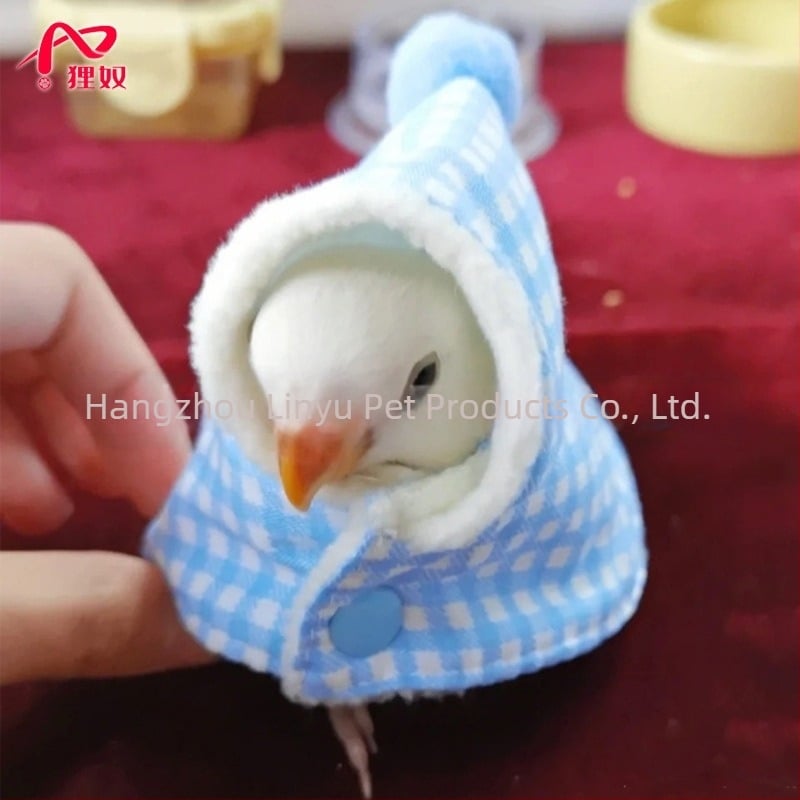 Lynu Pet Bird Toamna și Iarna Groaseded Haine Călduroase Papagal Cald Pelerina de Iarnă Luminoasă și Masticabilă Anti-Zburător Pelerina
