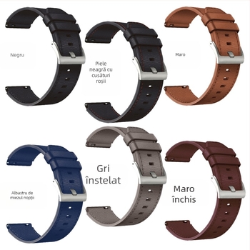 Potrivit pentru curea de ceas din piele Huawei Watch Gt5/4 46mm Curea de ceas din piele Huawei Watch4 Pro 22mm