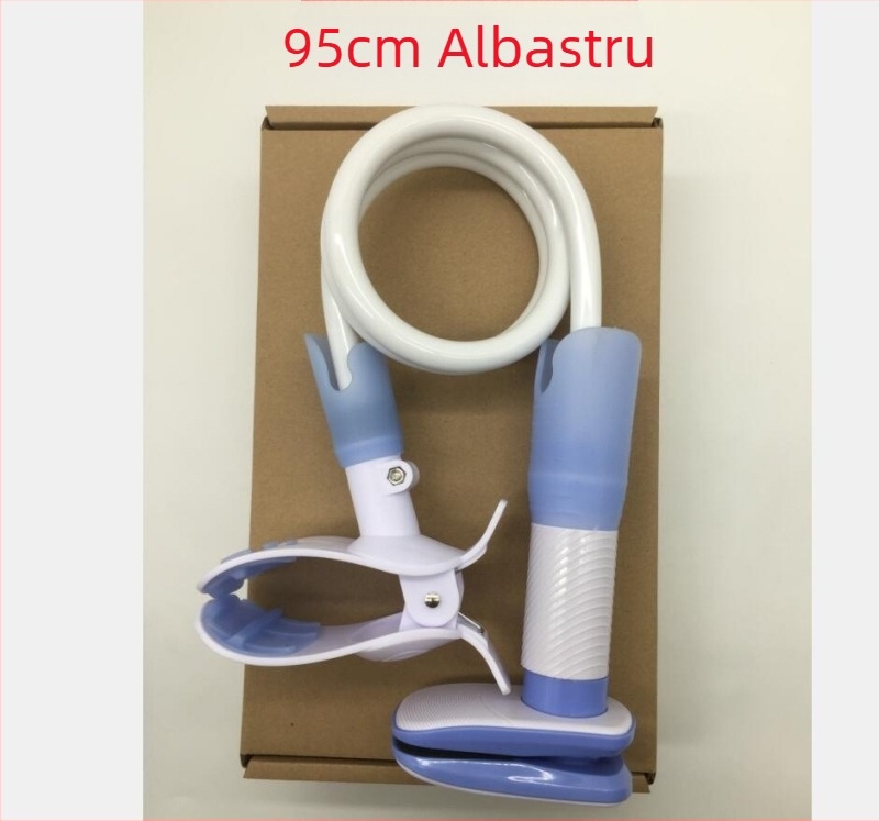 Suport pentru cameră pentru bebeluși, suport pentru monitor interior, fără perforare, cu cap scuturat, monitor pentru mașină, cu clemă universală pentru pat