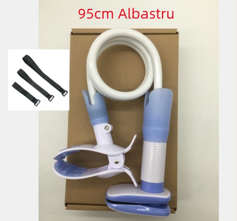 Suport pentru cameră pentru bebeluși, suport pentru monitor interior, fără perforare, cu cap scuturat, monitor pentru mașină, cu clemă universală pentru pat