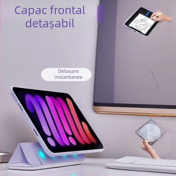 Potrivit pentru iPad Husă de protecție magnetică mini Husă de protecție anti-cădere Tabletă Husă de protecție iPad Husă de protecție cu suport