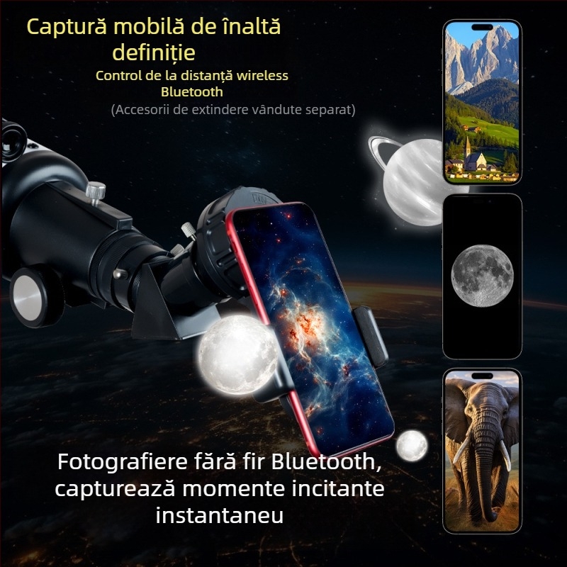 Telescop astronomic en-gros de la producător, telescop astronomic profesional pentru observarea stelelor 30070, telescop cadou pentru copii