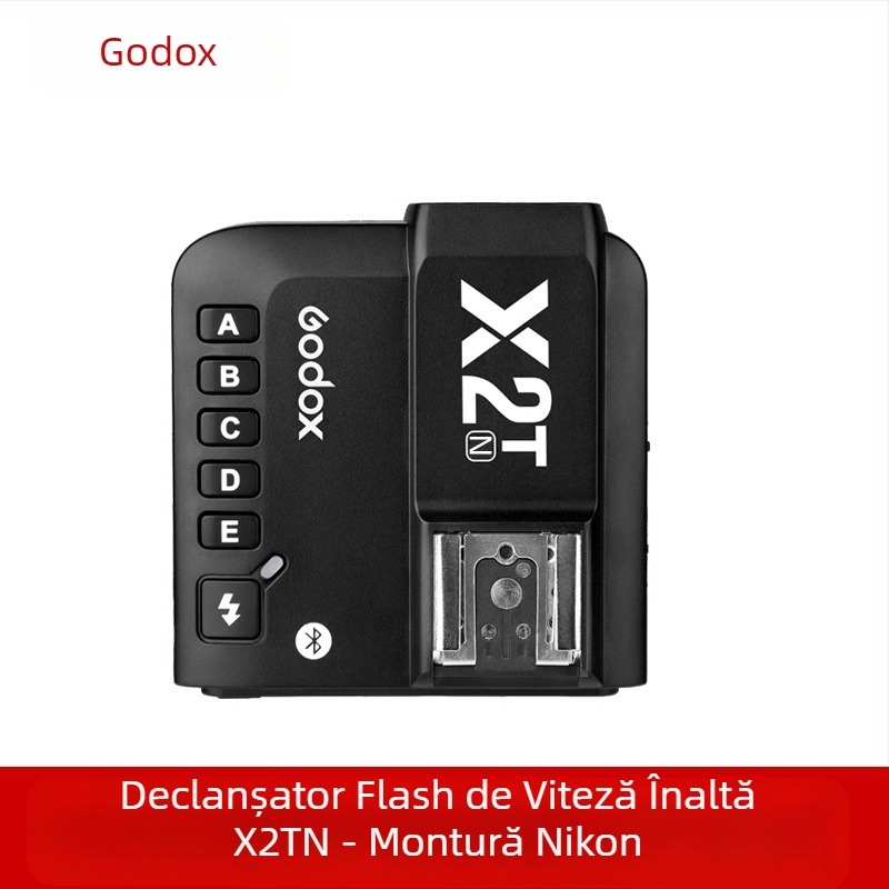 Shenniu X2-T flasher transmițător wireless 2.4g încorporat, funcție TTL Bluetooth, operare simplă, suport pentru telefon mobil