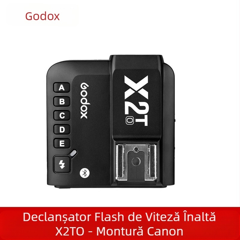 Shenniu X2-T flasher transmițător wireless 2.4g încorporat, funcție TTL Bluetooth, operare simplă, suport pentru telefon mobil