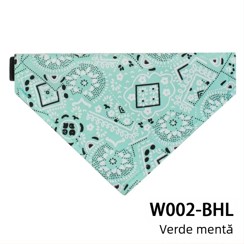 Prosop de salivă pentru animale de companie, câine, câine mare, golden retriever, pisică drăguță, triunghi, prosop mediu, buzunar de salivă reglabil pentru câini